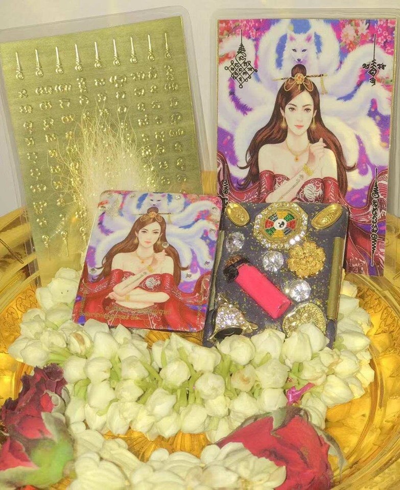 BÙA HỒ TIÊN CHÍN ĐUÔI